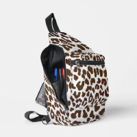 Dark Chocolate Leopard Print