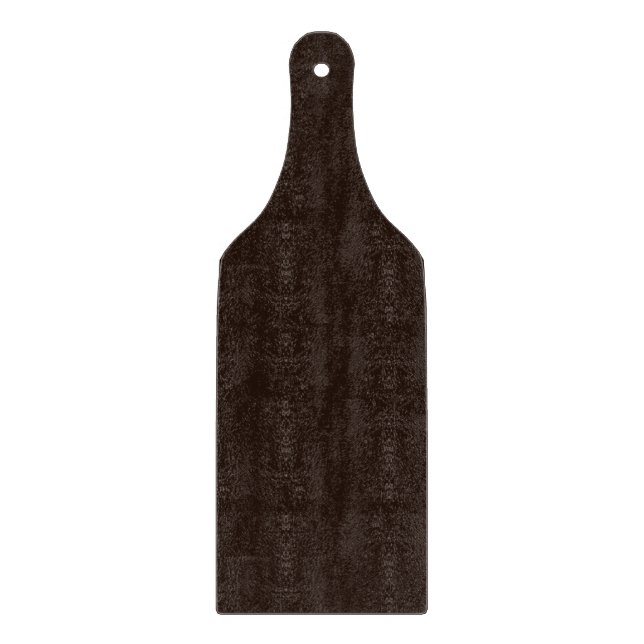 Dark Chocolate, solid dark brown  Cutting Board (Front)