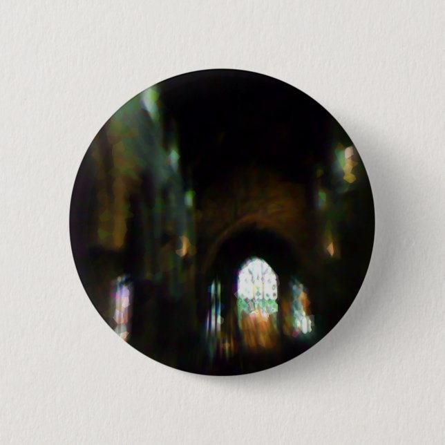 Dark Church 6 Cm Round Badge (Front)