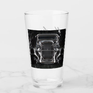 Dark Classic Car Glass