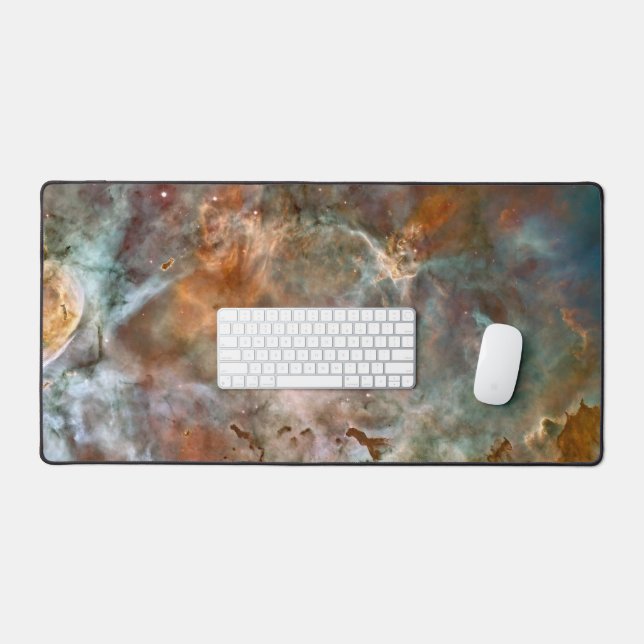 Dark Clouds of Carina Nebula Hubble Space Desk Mat (Keyboard & Mouse)