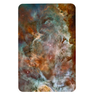 Dark Clouds of Carina Nebula Hubble Space Magnet