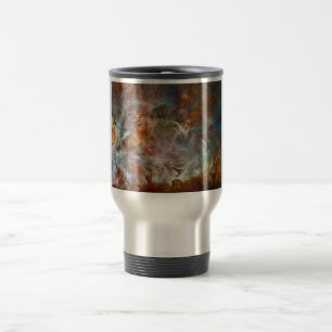 Dark Clouds of Carina Nebula Hubble Space Travel Mug
