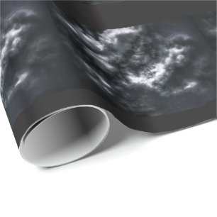 Dark Clouds Wrapping Paper