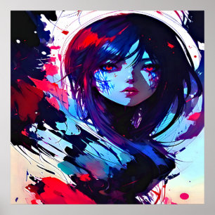 Dark Colour Art Poster