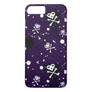 Dark Colour Emo Pattern With Paint Case-Mate iPhone Case