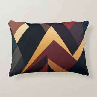 Dark Colours Abstract And Contemporary Design Decorative Cushion