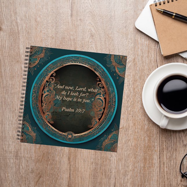 Dark Copper Turquoise Spend Time w Jesus Journal (Creator Uploaded)