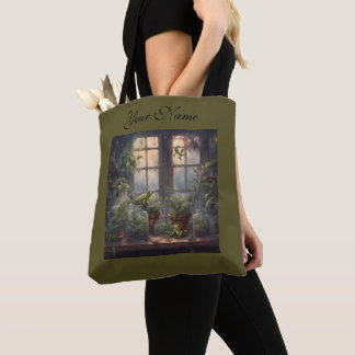 Dark Cottagecore poison plants and Frogs Tote Bag