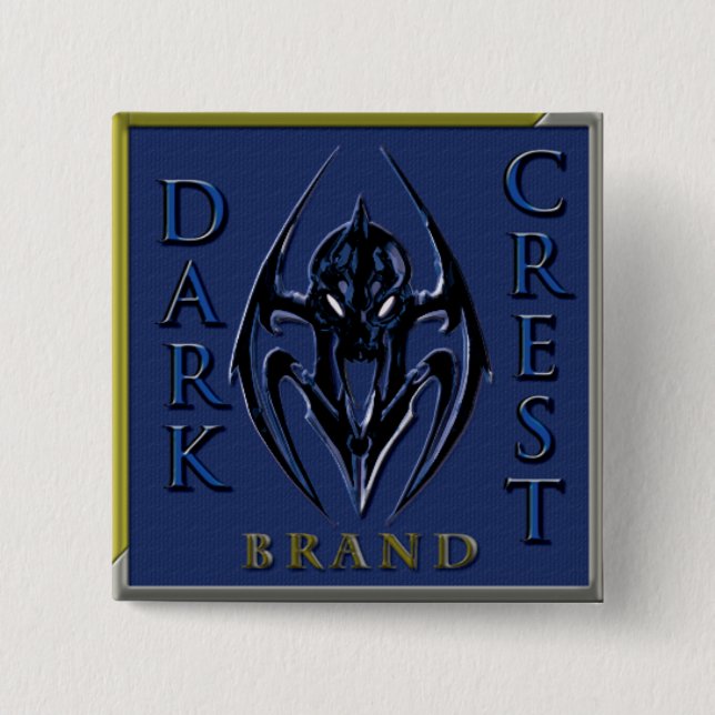 DARK CREST BRAND BUTTON (Front)