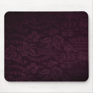 Dark Crimson Gothic Mouse Pad