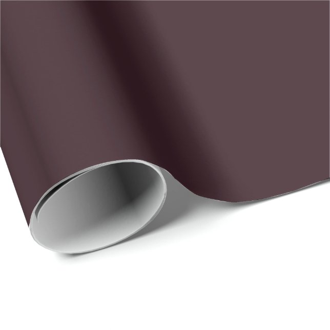 Dark Crimson Wrapping Paper (Roll Corner)
