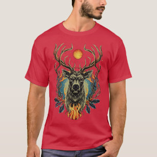 Dark deer Christmas 2 T-Shirt