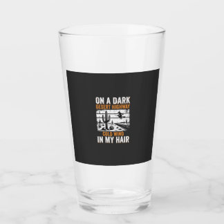 Dark Desert Highway Cactus Sunset Design_1 Glass