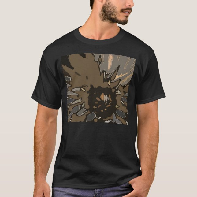 Dark Digital Art Men's Tee (Front)