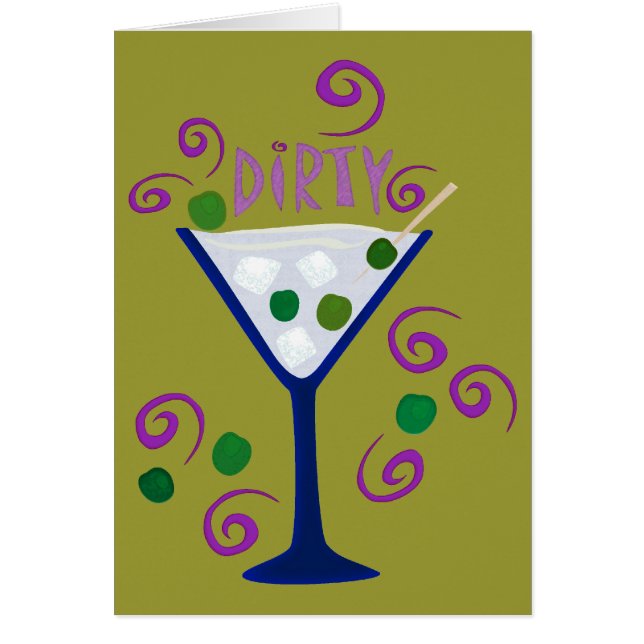 Dark & Dirty Martini (Front)