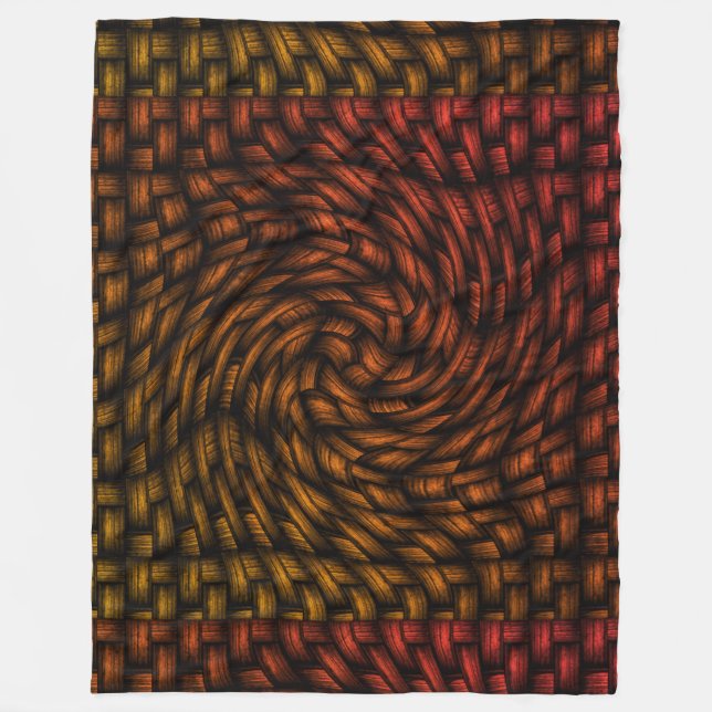 Dark Disturbia Fleece Blanket (Front)