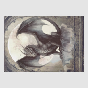 Dark Dragon Tissue Paper