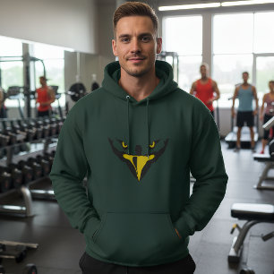 Dark Eagle Eyes Hoodie   Powerful Minimalist Preda