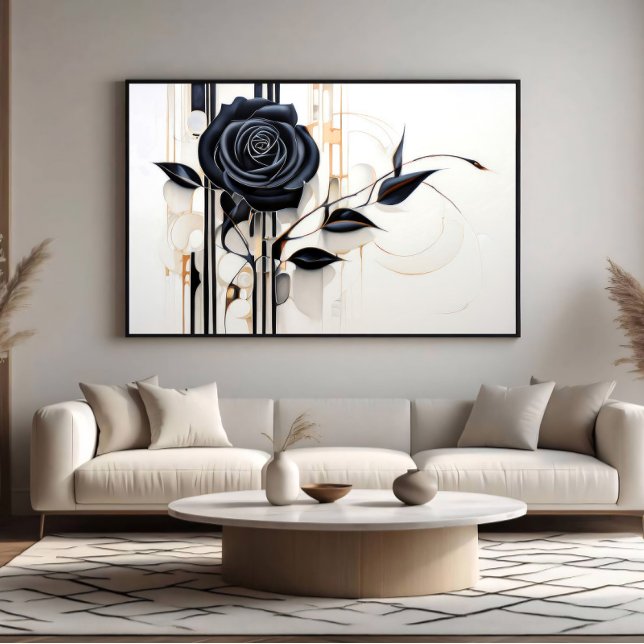 Dark Elegance Canvas Print (Creator Uploaded)