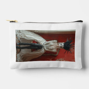 "Dark Elegance – Gothic Royalty Cosmetic Bag" Accessory Pouch