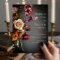 Dark Elegant Blur Autumn Floral Wedding