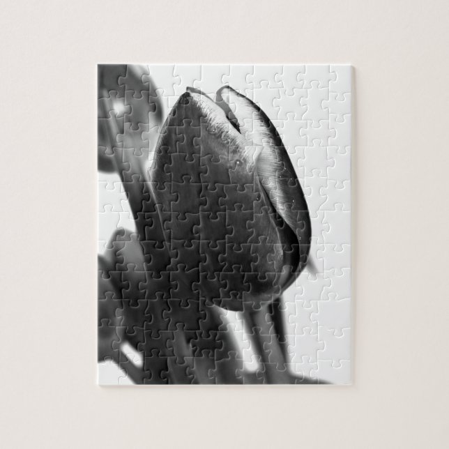 DARK ELEGANT TULIPS JIGSAW PUZZLE (Vertical)