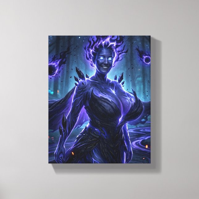 Dark Elemental Canvas Print (Front)