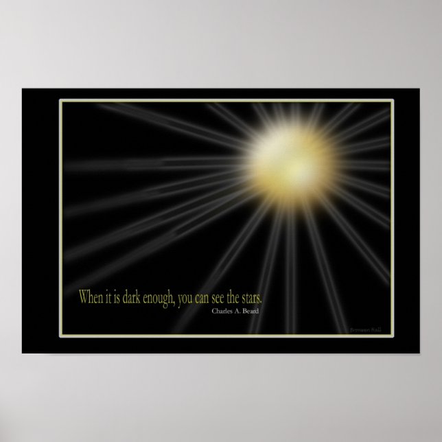 Dark Enough Poster (Front)