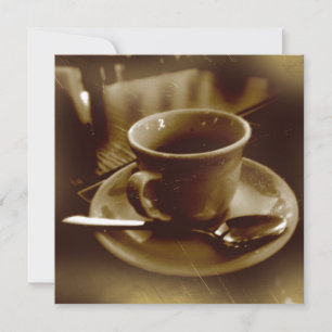 Dark espresso - grunge Sepia