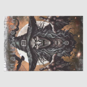 Dark Evil Witch Tissue Paper