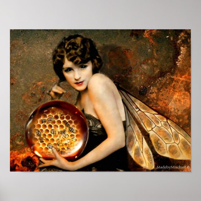 Dark Eyed Bee Fae Poster (Front)