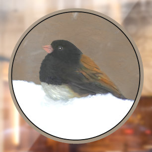 Dark-Eyed Junco Painting - Original Bird Art