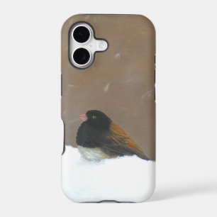 Dark-Eyed Junco Painting - Original Bird Art
