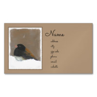 Dark-Eyed Junco Painting - Original Bird Art