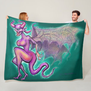 Dark Fae Fleece Blanket