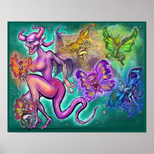 Dark Fae n Light Fae Poster