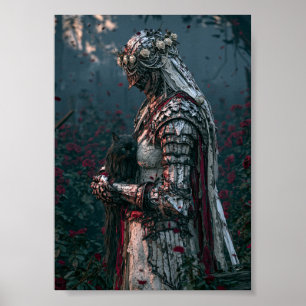 Dark Fantasy Bride Knight Poster