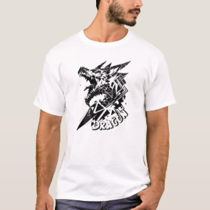 Dark Fantasy Dragon roar t-shirt