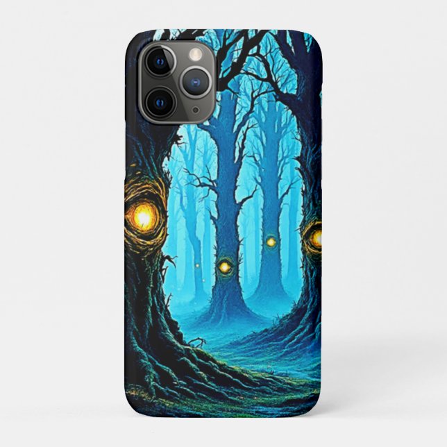 Dark Fantasy Eyeball Forest Design Case-Mate iPhone Case (Back)