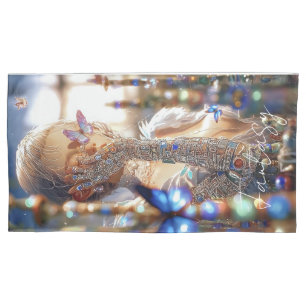 Dark Fantasy Girl - Downtown Aesthetic Pillowcase