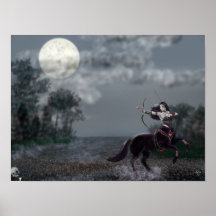 Dark Fantasy Knight Wall Art Poster