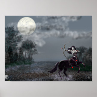 Dark Fantasy Knight Wall Art Poster