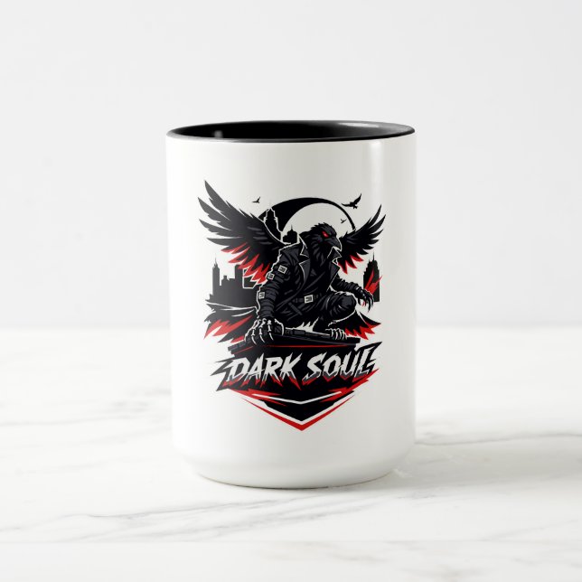 Dark fantasy-themed  mug (Center)