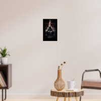 Dark Fantasy Wizard Throne Occult Wall Art