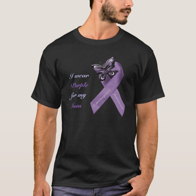 Dark Fibromyalgia Tshirt (Front)