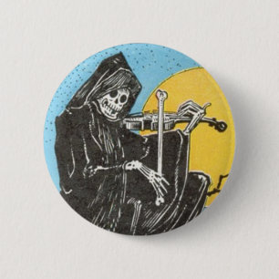 Dark Fiddler 6 Cm Round Badge
