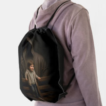 Dark Fineart Drawstring bag
