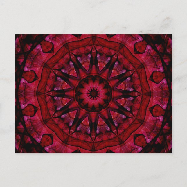 dark flamenco dress postcard (Front)
