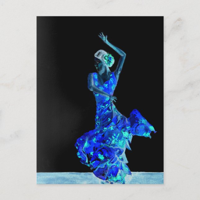 Dark Flamenco. Postcard (Front)